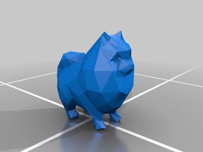 Pomerania Low Poly