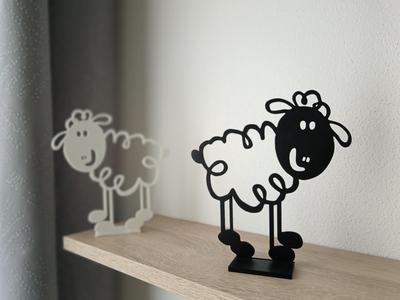Happy sheep