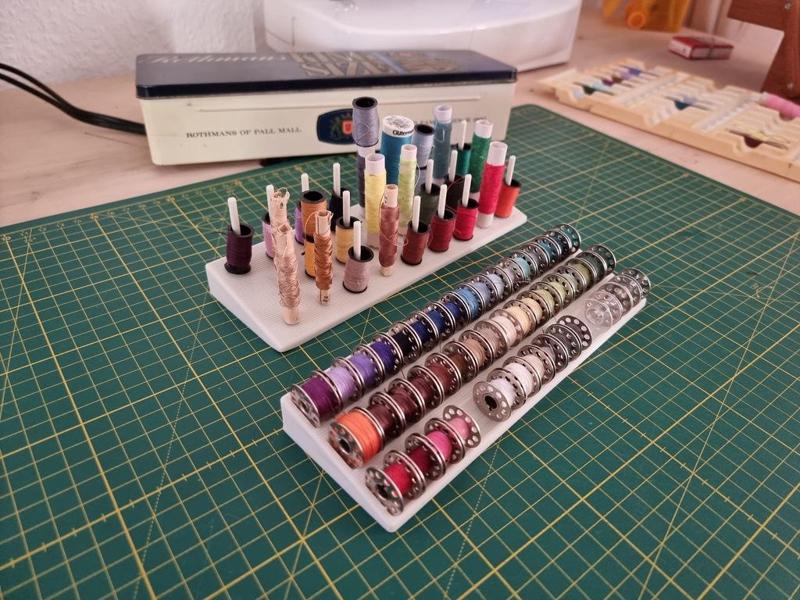bobbin and spool of thread stand 