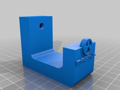 Wall shelf for paintball markers - airsoft / Soporte de pared para marcadoras de paintball y airsoft