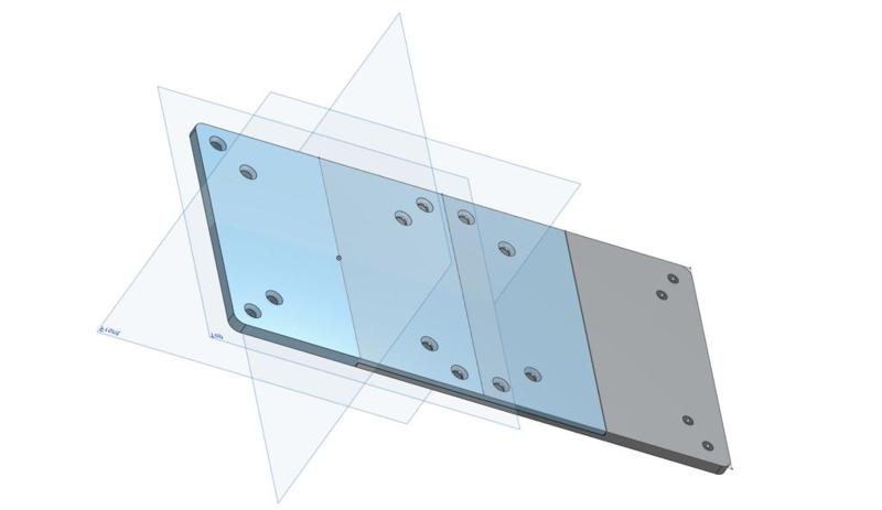 VESA 75 & 100 Extender Adapter (2 Parts)