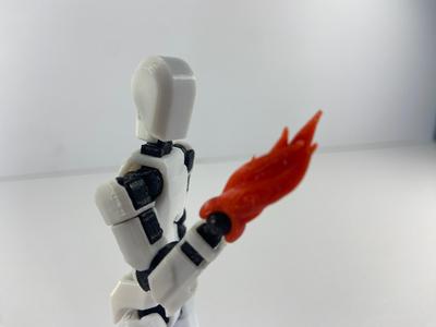 Dummy 13 Flame Hand