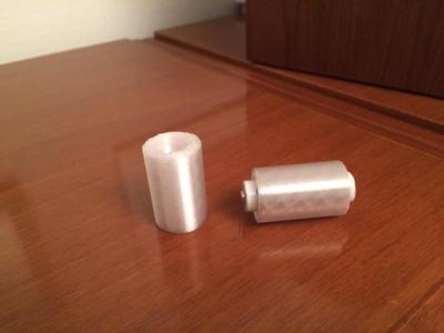 Battery adapter - from torch AA to C - useful for rechargeable batteries
