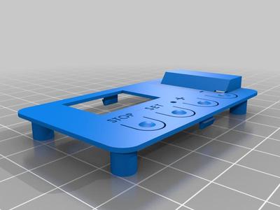 Timer board box with cover for UV curing chamber