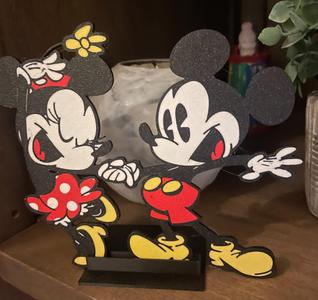 Mickey and Minnie stand /4 color / Display / Decor