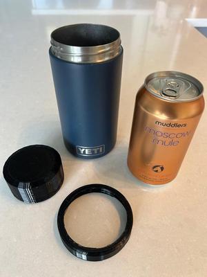 Yeti Koozie 16oz to 12oz Insert