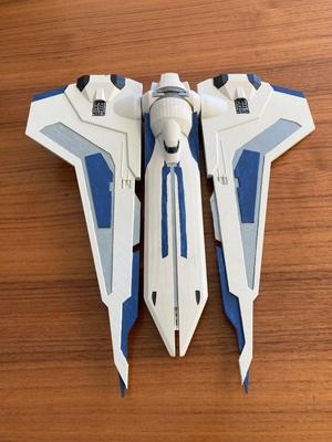 Mandalorian Spaceship Kom'rk class (Bo-Katan Gauntlet) - Star Wars