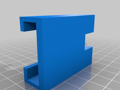 Cable tie cut out.