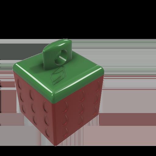 Strawberry Pill Bottle