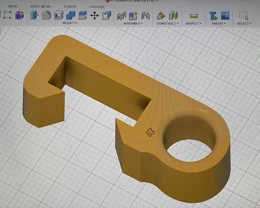 K1 Max Bowden to Cable chain clip
