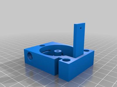 case with BSP thread for Bowden lclamp