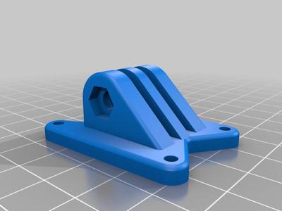 Gopro mount for Impulse Rc Apex Evo DC