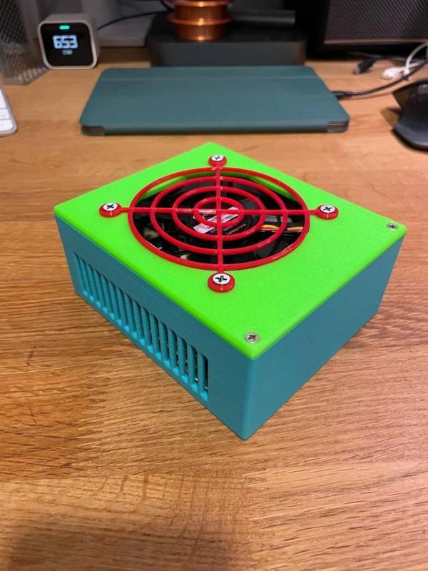 Mean Well LRS-75-12 Case with Cooler