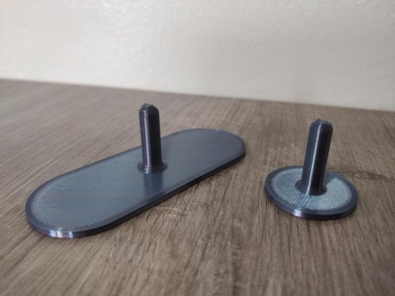 Gabarits de poussée et de déplacement pour le jeu Caeris