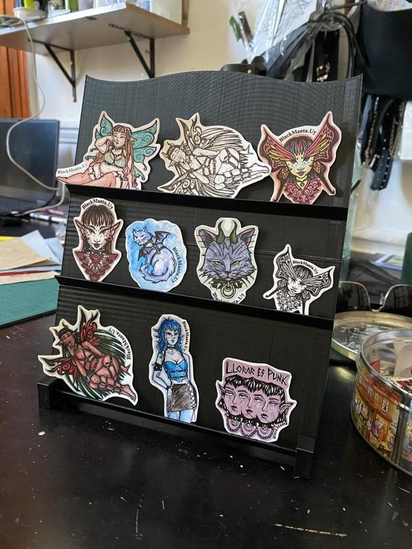 Sticker Stand (No Supports)