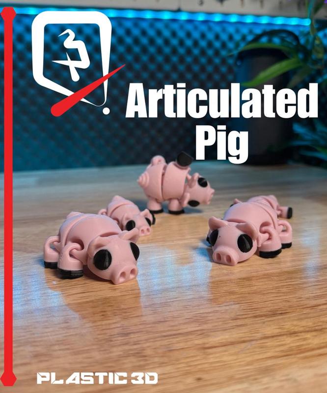Oink-tastic Articulated Pig! 