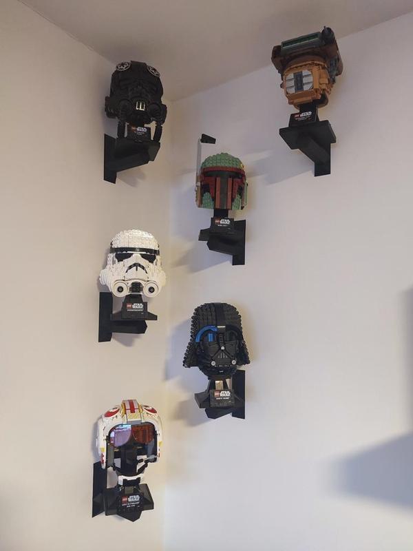 Lego Helmet Wall Mount