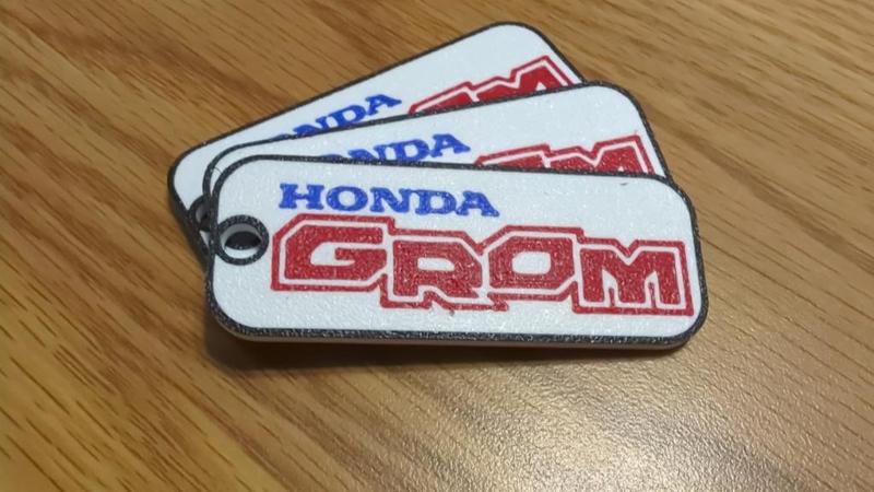 Honda Grom Keychain