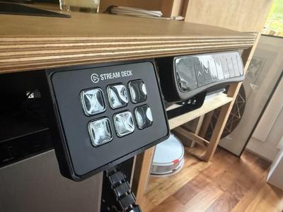 Stream Deck Mini under desk mount