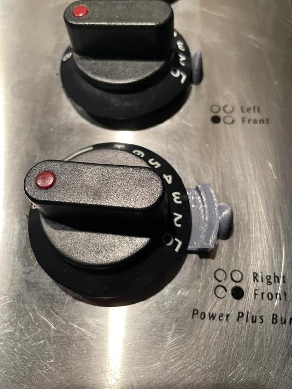 Gas Stovetop Knob Guard