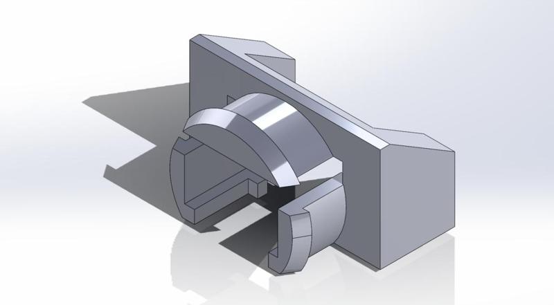 10GBE NIC pcb mount for Formd T1 V2.1