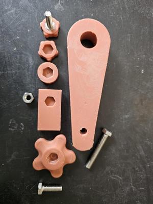 HF Compound Miter Saw hold down