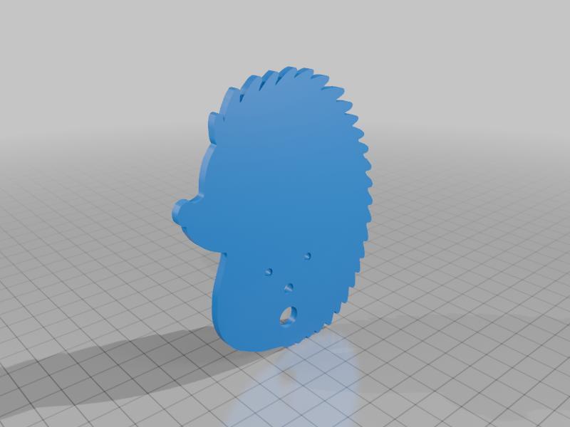Walking Hedgehog parts