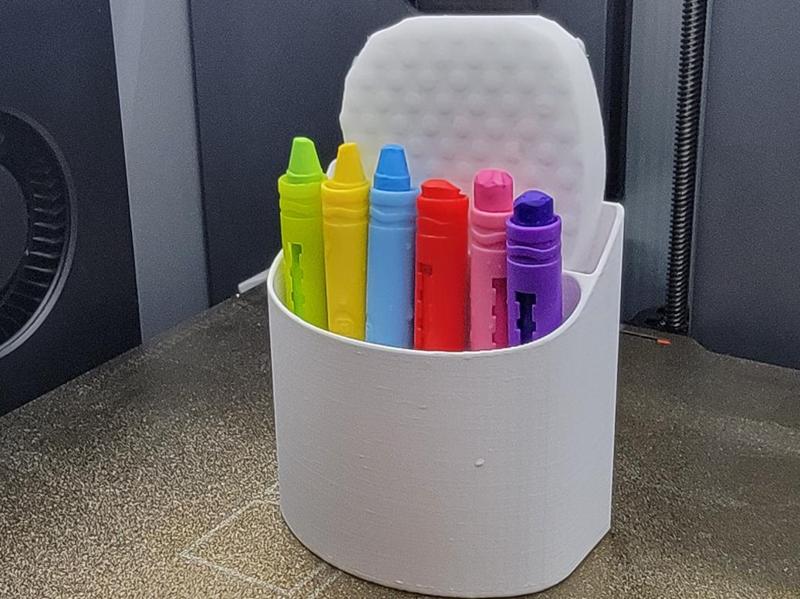 Kids Tub/Shower Crayon Holder