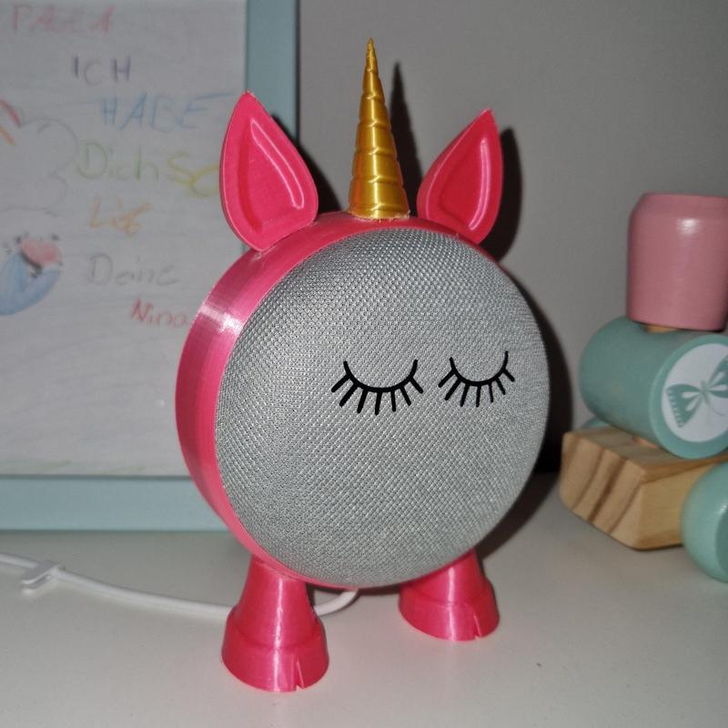 Google Nest Mini unicorn rescaled