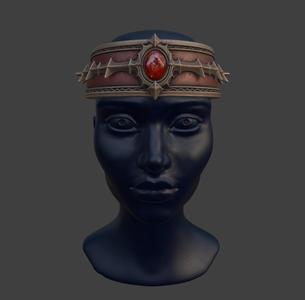 Bloodred Gem Circlet