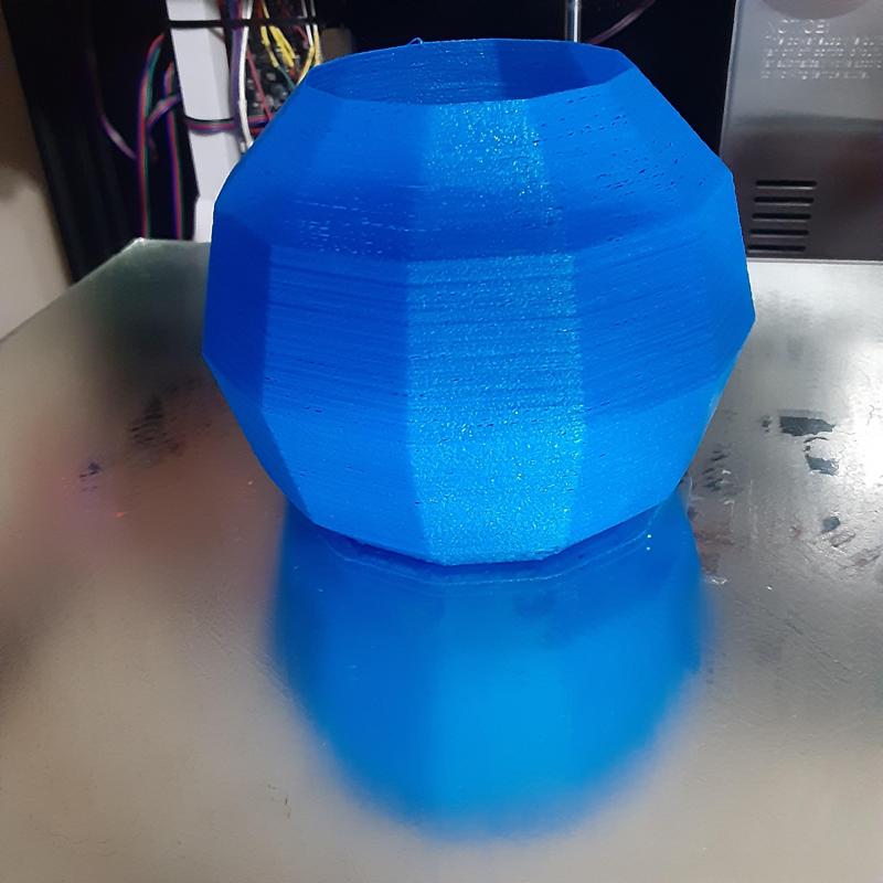 Spherical Polyhedron Vase