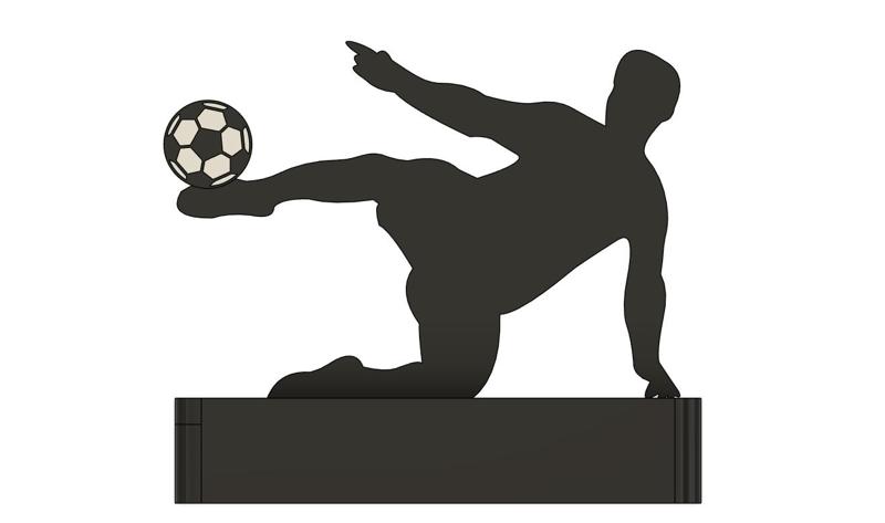 Soccer player with v4 base