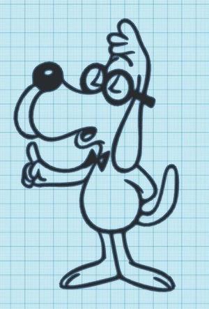 PEABODY - ROCKY & BULLWINKLE - WALL ART