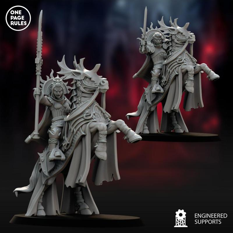 Vampire Master on Steed (Lord) - Vampiric Undead