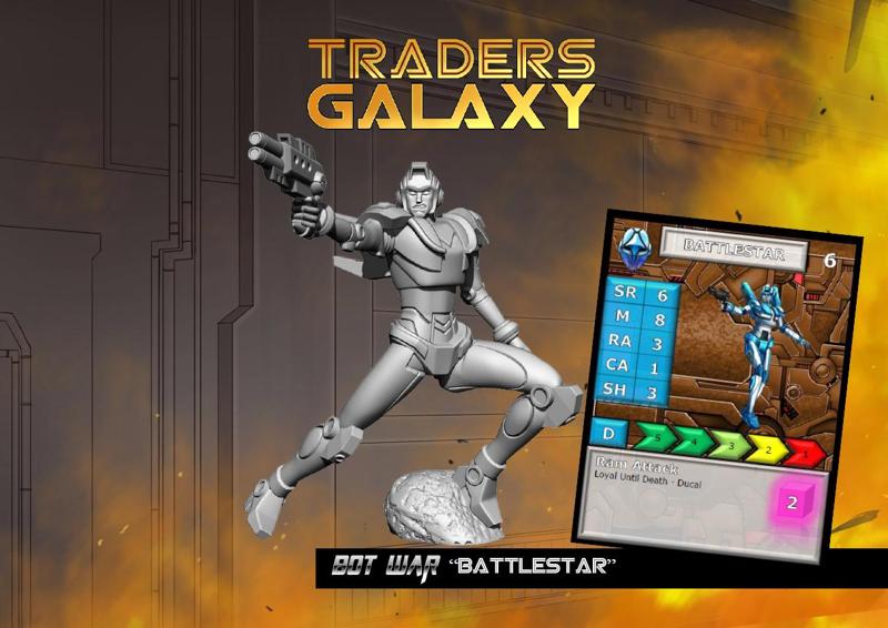 Valiant - Battlestar BotWar Miniature Game