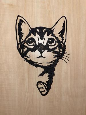Cat wall decoration