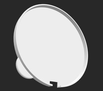 Cat Food Lid w/Notch