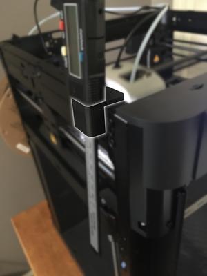 Caliper Holder for Bambu Lab P1P