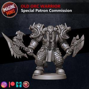 Special Patron Commission - Old Orc Warrior