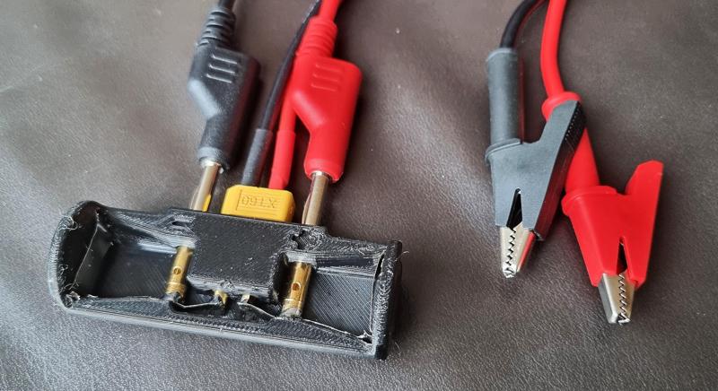 SKYRC MC3000 XT60/banana plug adaptor | XT60-/Bananenstecker-Adapter