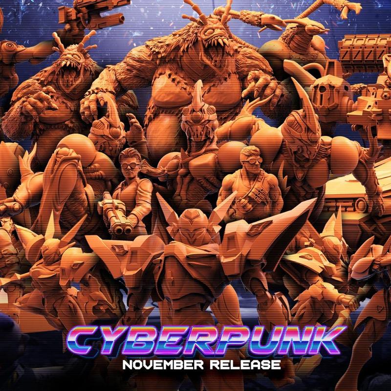 NOVEMBER 2023 TRIBES - CYBERPUNK RELEASE