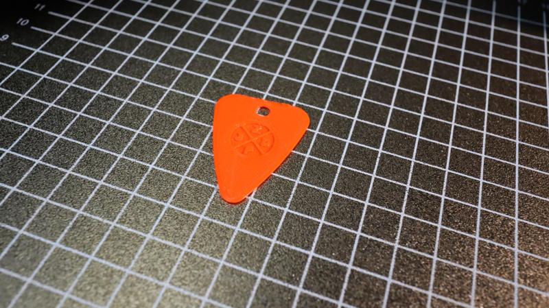 Z3DP Plectrum - guitar pick
