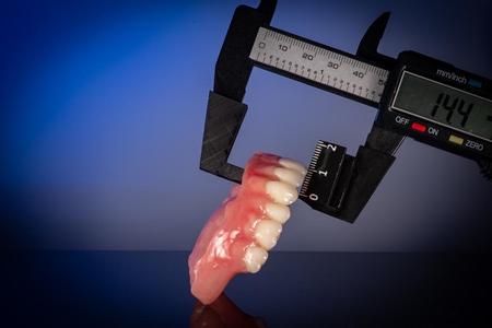 JMZ adapter for digital caliper. Interpretation of the alma gauge. Dental instrument.