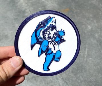 Coaster DRAIN Band Santa Cruz