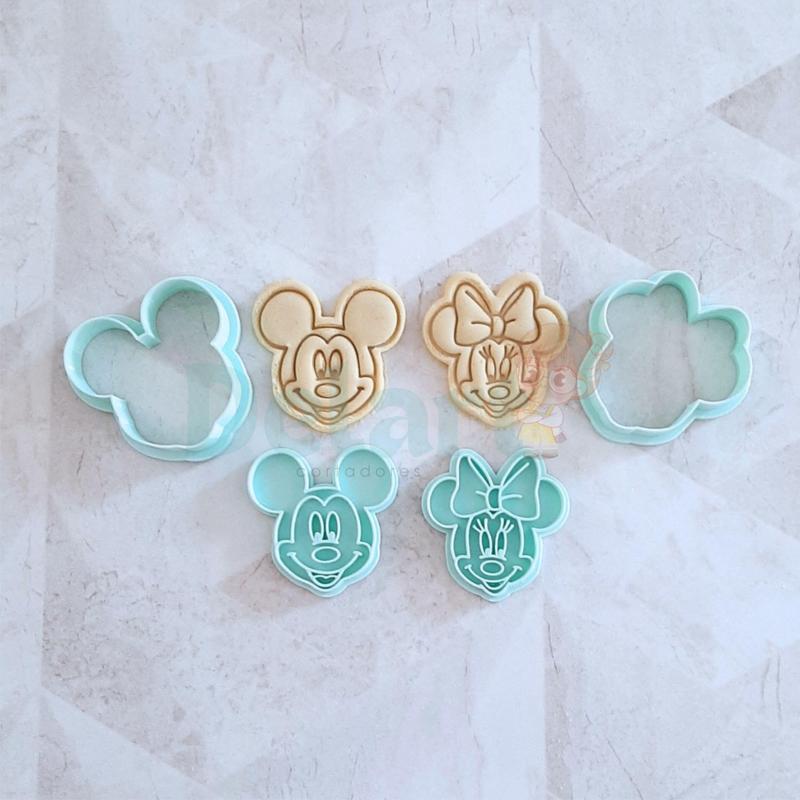 Cookie Cutter Characters - Mickey and Minnie