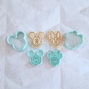 Cookie Cutter Characters - Mickey and Minnie