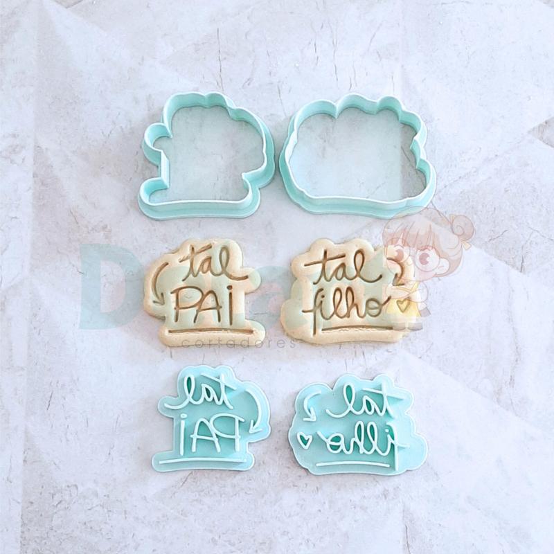 Cookie Cutter Like father, like son - Father's Day