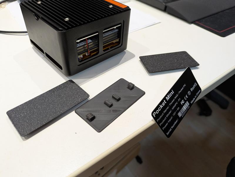 CWWK X86-P6 Pocket NAS Sticker Replacement Snapfit