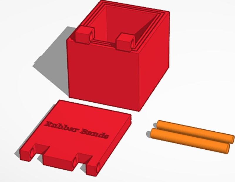 rubber band box