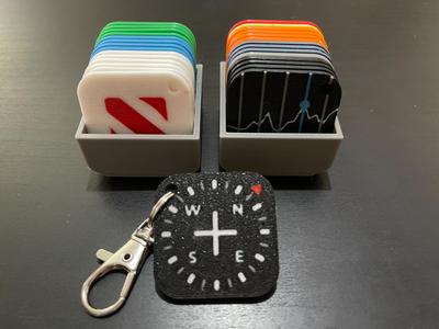 Compass - App Icon Keyring